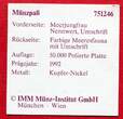 Palau 1 Dollar Cu-Ni-Münze 1992 Marine-Life Protection - Korallenriff (m. Farbapplikation) proof in capsule with certificate (loose)