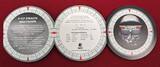 Niue Islands Inseln 4 x 2 Dollars Silbermünzen - 4 Coin Set 2011 Legends of the Air - War Planes - Legenden der Luft - Kriegsflugzeuge Proof with original packaging