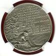 Deutschland, Weimarer Republik Silbermedaille - Medailleur Karl Goetz Deutsch ist die Saar Immerdar 1920 1930 NGC MS 63
