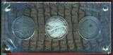 Burkina Faso 2 x 1.000 Francs CFA & 1 Medaille je 1 oz Silber 2017 The Chameleon - Prestige Set Cameleon Kameleon BU & prooflike with box & coa