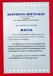 Malta Liri Malti KMS + Silbermedaille 1995-2004 Kursmünzensatz + Silbermedaille + Zertifikat MDM Verpackung mit Zertifikat