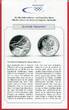 Russland Russia Rußland 3 Rubel Roubles Silber Olympische Winterspiele 2014 Sotschi - Alpiner Skisport (m. Farbapplikation) proof in capsule with certificate