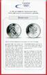 Russland 3 Rubel Silbermünze Olympische Winterspiele 2014 Sotschi - Eishockey (m. Farbapplikation) proof in capsule with certificate
