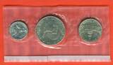 USA, United States Bicentennial Uncirculated Coin Set 1976 Three Piece 40% Silver Proof with folder & coa