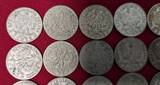 Polen 15 x 2 Zloty Silber 1932, 1933, 1934 Jadwiga Frauenkopf Konvolut - 65 Gramm Rauhgewicht USA about vf/xf
