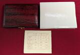 China, Volksrepublik Bimetall Münzen Satz Gold und Silber Bimetallic 1995 Panda 3 Münzen Satz PP 50, 25 und 10 Yuan Proof coins sealed with box & coa