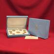 Vatikan Vatican KMS 1 Cent - 2 Euro mit 50 Euro Gold 2012 MMXII Papst Benedikt Benedict XVI. mit 10 Jahre Vatikanischer Euro 10 Years Euro Proof with original packaging