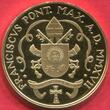 Vatican Vatikan Papst Franziskus KMS 1 Cent - 2 Euro mit 50 Euro Gold 2017 MMXVII Pope Papst Francis (Franciscus) (2013-date) Our Lady Untier of Knots Proof with original packaging