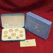 Vatican Vatikan Papst Franziskus KMS 1 Cent - 2 Euro mit 50 Euro Gold 2019 MMXVIX Pope Papst Francis (Franciscus) (2013-date) Familie Family Proof with original packaging
