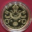 Vatican Vatikan Papst Franziskus KMS 1 Cent - 2 Euro mit 50 Euro Gold 2019 MMXVIX Pope Papst Francis (Franciscus) (2013-date) Familie Family Proof with original packaging