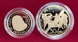 20 und 50 Euro Goldmünzen 2011 Vatikan 20 und 50 Euro Gold Satz PP mit Originalverpackung Proof set with coa, carton and original box