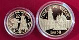 20 und 50 Euro Goldmünzen 2016 Vatikan 20 und 50 Euro Gold Satz PP - Papst Franziskus - Pope Francis Proof set with coa, carton and original box