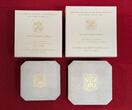 20 und 50 Euro Goldmünzen 2020 Vatikan 20 und 50 Euro Gold Satz PP - Papst Franziskus - Pope Francis Proof set with coa, carton and original box