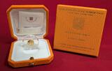Vatikan 10 Euro Goldmünze 2016 Die Taufe - Baptism - Il Battesimo - Papst Franziskus - Pope Francis Proof with origiginal packaging