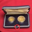 San Marino 20 und 50 Euro Gold PP OVP 2004 Marco Polo 750 Jahre Proof with original packaging