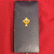 Drittes Reich Orden Auszeichnung 1938 Mutterkreuz imit langem Band Vergoldet AU with Box