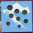 Kroatien 3,88 Euro 2024 Kursmünzensatz Pula BU in blister, orig. packaging