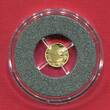 Frankreich 5 Euro Minigoldmünze 2019 UNESCO - Belem Tower proof in capsule with certificate, orig. packaging