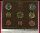 Vatikan KMS Euro 2011 1 Cent bis 2 Euro - Papst Benedikt XVI. unc. orig. folder