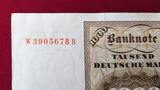 BRD, Deutsche Bundesbank 1000 DM Deutsche Mark 1960 Dom zu Limburg an der Lahn - Lucas Cranach d. Ä. Johannes Scheyring used, please look at pictures