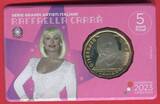 5 Euro Cu/Ni Gedenkmünze 2023 Raffaella Carra - Italienische Künstlerin unc in capsule, box & carton; no coa