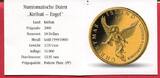 Kiribati 10 Dollars Minigoldmünze Gold 2006 Engel (1/25 oz) proof in capsule with certificate