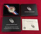 USA 1/2 Dollar Ku/Ni Gedenkmünze 2014 National Baseball Hall of Fame Proof with original packaging