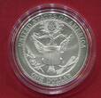 USA 1 Dollar Silbermünze 2008 United States Mint Bald Eagle unc in capsule, certificate, orig. packaging