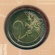 San Marino 2 Euro Gedenkmünze 2017 750. Geburtstag Giotto di Bondo Maler unc in folder, orig. packaging