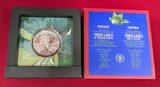 Kamerun 1.000 Francs CFA Silber - 1 Oz Silver Proof Coin 2019 Frida Kahlo - The Legendary Woman - Viva la Vida Proof colorated with original packaging