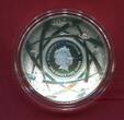 Australien 5 Dollars Silbermünze 2019 The Earth & Beyond - The Sun (1 oz, m. Farbauflage) proof in capsule with certificate, orig. packaging