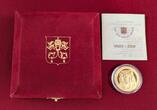 Vatikan 50 Euro Goldmünze - 917er Gold 2004 Johannes Paul II. - Das Salomonische Urteil Proof with box & coa, without carton