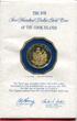 Cook Islands Inseln 200 Dollars Gold 1978 Hawaii Discovery Cook Elizabeth II. Proof in Franklin Mint Envelope unbroken Seal