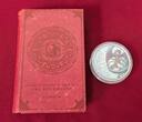 Niue Islands 5 Dollar - 2 Oz Unzen Silber Silver 2019 The Red Dragon - Der rote Drache Antique finish colorated with box & coa