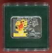 Niue 1 Dollar Silbermünze mit Farbauflage 2007 Vincent Van Gogh BU with box & certificate
