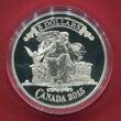 Kanada 5 Dollars Silbermünze 2015 Canadian Banknote Vignette proof in capsule, certificate & box