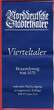 Deutschland German States Taler von 1670 Nachprägung 1980 NP Replik - Vierteltaler Braunschweig Proof