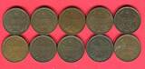 Weimarer Republik 10 x 4 Reichspfennig 1932 A Brüning Taler Lot Lot, bitte Bilder ansehen