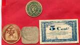 Frankreich 1. Weltkrieg 4 x Kriegsdeld 1915 ff Siehe Bild USA circulatd lot