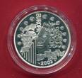 Frankreich 1,50 Euro Silber 2003 Europa proof in capsule with certificate, orig. packaging