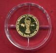 10 Euro Gold 2005 Fußball-Weltmeister Frankreich 1998 Proof in Kapsel, Zertifikat, Box & Umkarton; OVP