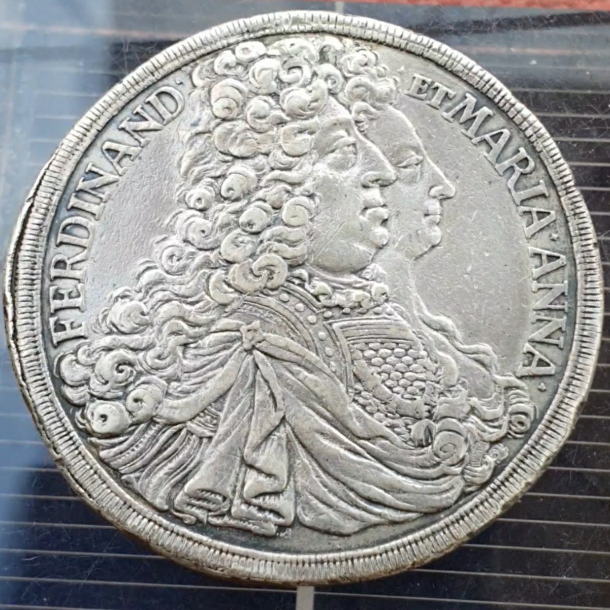 RDR Schwarzenberg Sulz Breiter Reichstaler Taler 1696 Kremnitz Ferdinand Wilhelm Eusebius (1683 RDR Schwarzenberg Sulz Breiter Reichstaler Taler 1696 Kremnitz Ferdinand Wilhelm Eusebius (1683
