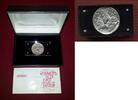 Bundesrepublik Deutschland Medaille Silber Weihnachten Christmas Taler Weihnachtstaler Kunstmedaille in Hochrelief, Hirte und Engel -
