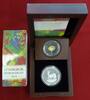 Gabun 1000 Francs + 3000 Francs CFA Set Gold und Silber Springbok Dedication Set -