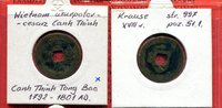 Vietnam Vietnam Tay Son Dynastie Canh Thinh 1792 - 1801 AD -
