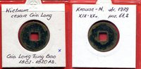 Vietnam Vietnam Nguyen Dynastie Gia Long 1802 - 1820 AD -