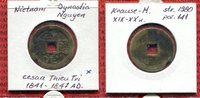 Vietnam Vietnam Nguyen Dynastie Thieu Tri 1841 - 1847 AD -
