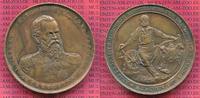 Kaiserreich Bayern Bavaria German States Medaille Bro 1888 München Kraft und Arbeitsmaschinen Ausstellung Deutsches Reich Luitpold xf br.