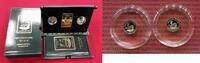 Gabun 2 x 1000 Francs CFA Goldmünzen Gabun Reppa Investment Coin Set 2014 - Wunderschön dekorierte Münzen -