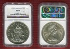 Bahamas 5 Dollar 1973 Elizabeth II. NGC Holder MS 69